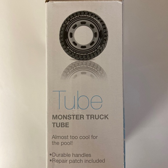 NIP Intex Monster Truck Tube : Durable Handles : Repair patch included - Picture 2 of 2